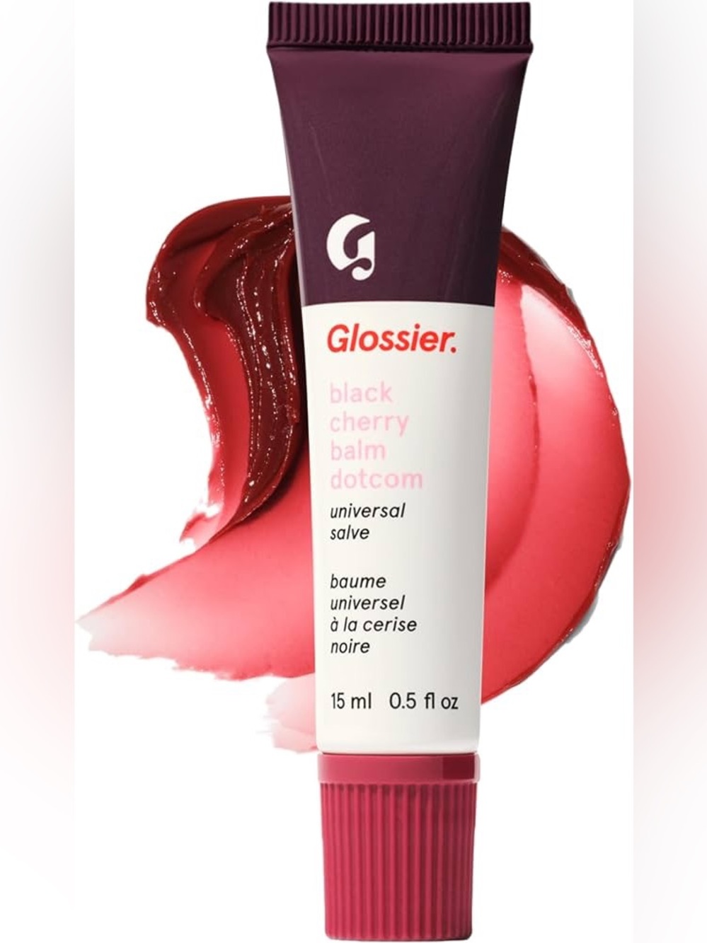 Glossier Black Cherry Balm Dotcom - Deep Berry & Rose